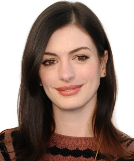 Imagen después de aplicar colorimetría a Anne Hathaway