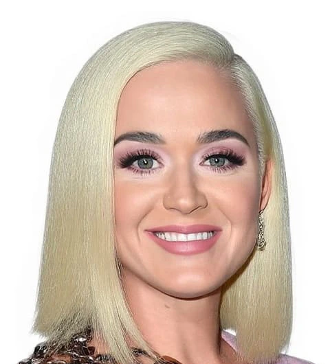 Imagen antes de aplicar colorimetría a Katy Perry