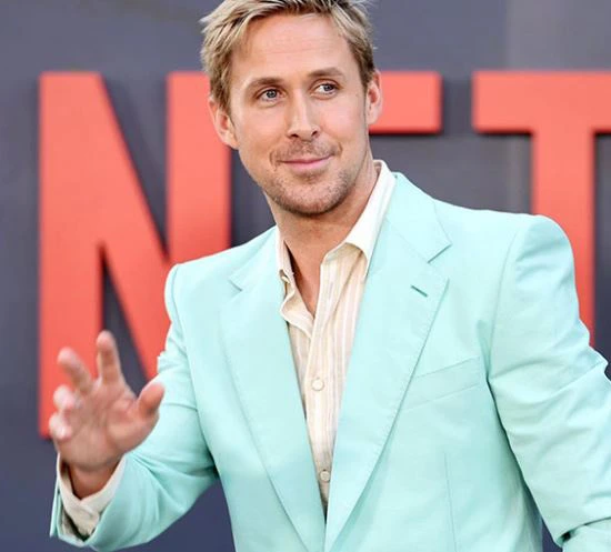 Imagen después de aplicar colorimetría a Ryan Gosling